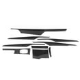 thumbnail image 1 of Car Interior Decoration Trim Kit,9pcs Interior Decoration Trim Carbon Fiber Interior Trim Kit Inner Door Panel Cover Leading Edge Technology, 1 of 9