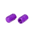 thumbnail image 4 of Unique Bargains 8pcs Purple Tire Stem Valve Caps Car Dustproof Hexagon Shape Aluminium Alloy Tire Cap, 4 of 5