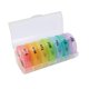 thumbnail image 4 of Organizador semanal de pastillas, 7 días, 2 veces al día, pastilleros diarios grandes para pastillas/vitaminas/aceite de pescado/suplementos, pastillero sin Bpa, fácil de limpiar, 4 of 5