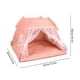 thumbnail image 3 of All-Season Portable Pet Tent House with Cushion, Indoor Outdoor Cat Bed Enclosed Safe Haven, Pop Up Ventilated Travel Carrier for Cats Small Dogs, Cozy Catio for Garden Patio, Durable Pop-Up Pet Bed, 3 of 7