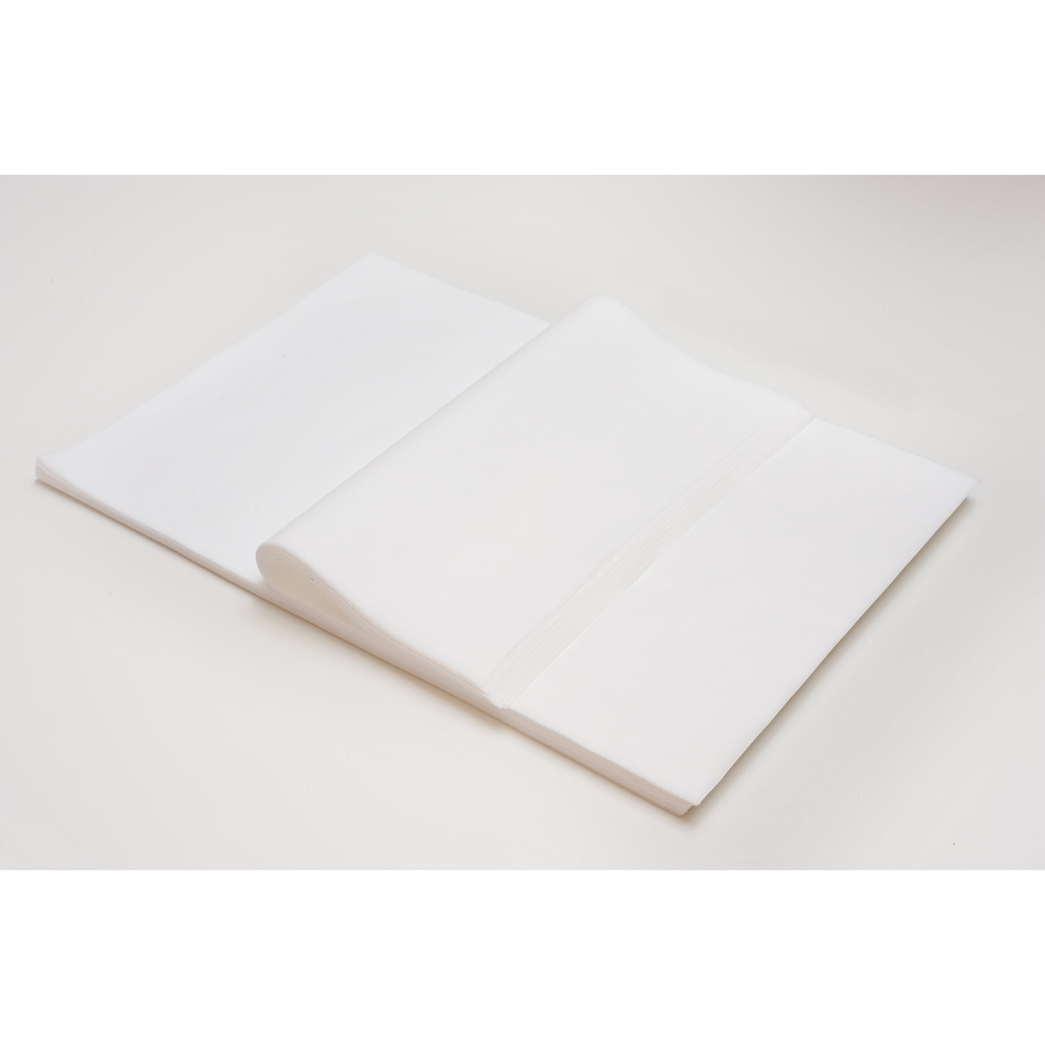 Smart-Fab Art & Decoration Fabric Sheets, 12" x 18", White, 45 Sheets Per Pack, 2 Packs