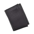 thumbnail image 6 of New RFID Blocking Mens Soft Crocodile Pattern Leather Trifold Wallet with Flap RFIDP1107CR (C), 6 of 26