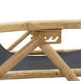 thumbnail image 7 of vidaXL Patio Deck Chair Patio Sling Chair with Headrest for Deck Beach Bamboo, 7 of 7
