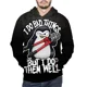 thumbnail image 3 of Sudadera con capucha de pingüino divertida con estampado 3D para hombre y mujer, moda Harajuku, ropa de calle, sudaderas informales, sudaderas con capucha, ropa para niños, 3 of 5