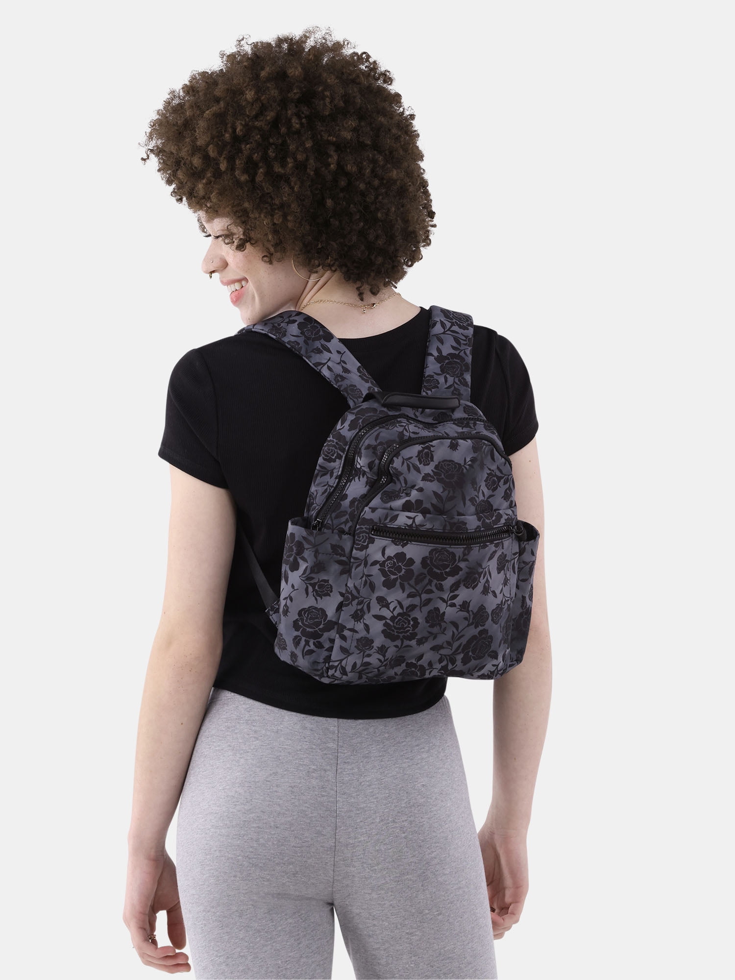 No Boundaries Floral Tie Dye Backpack, Women's