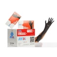 thumbnail image 4 of Jebtal 4 Mil Nitrile Food Grade Gloves, Black- puncture resistant, Ambidextrous Latex free food safe 100 disposable gloves, Multipurpose, Comfortable Fit - Medium, 4 of 8