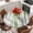 Sage Green, variant on Brown Gray Round Tablecloth, Fitted Table Cover with Elastic for 55"-60" Round Tables, Vintage Abstract White Ombre Texture Table Cloth Outdoor Indoor Dinning Party Waterproof Tablecloths