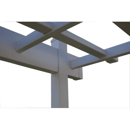 DuraTrel Maplehill Expandable 83" Tall White Vinyl Arbor