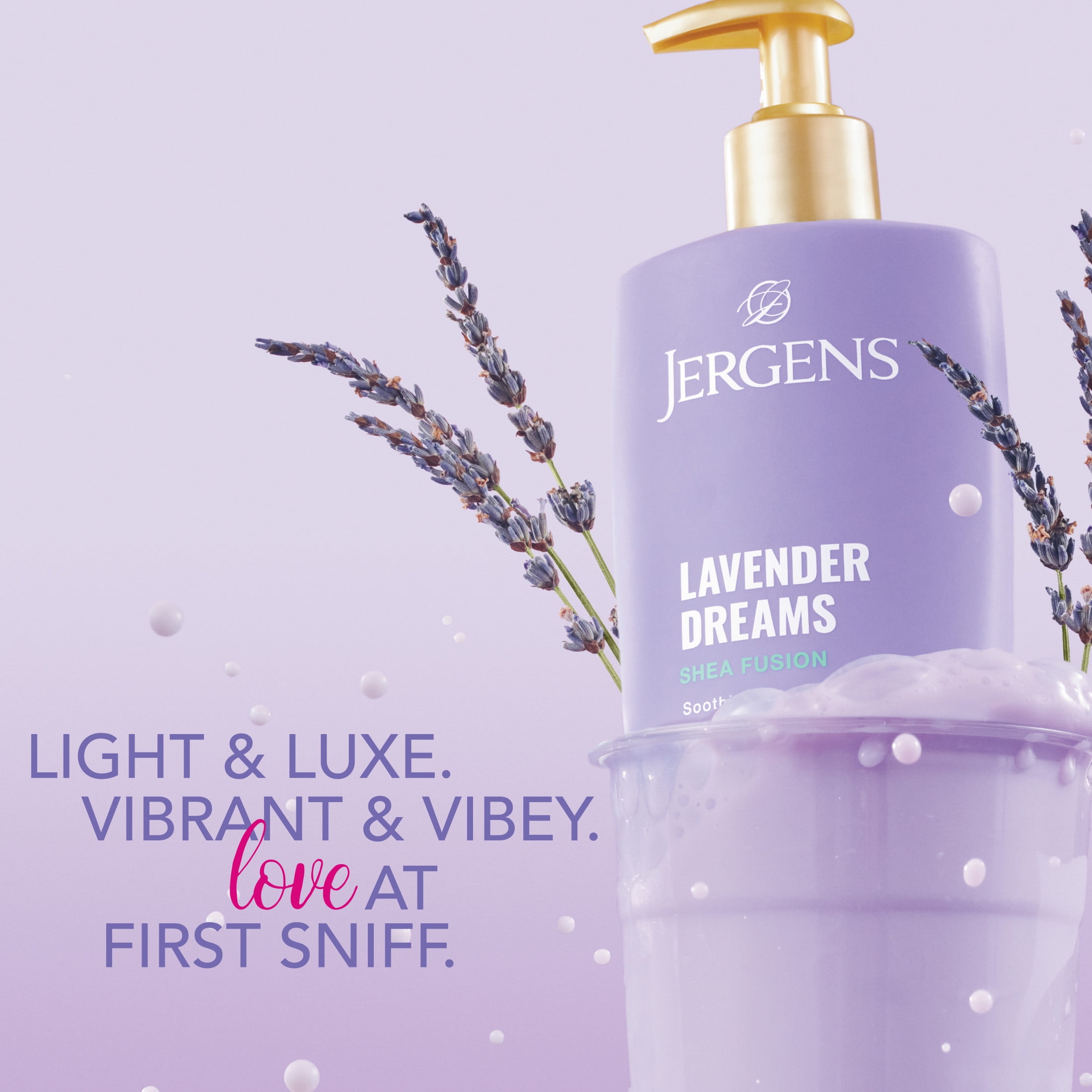 Jergens Shea Fusion Lavender Dreams Scented Body Lotion