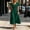 Green Dresses for Women, variant on Womens Dresses Short Sleeve Surplice V Neck Elastic Smocked Waist Flowy Maxi A Line for Brunch Outdoor Travel Family Picnic Gray M