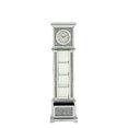 thumbnail image 3 of Quartz Mechanism Grandfather Clock with Led Mirrored & Faux Diamonds, Classical Roman Numeral Clock Number Grandfather Clock for Home Living Room, 3 of 9