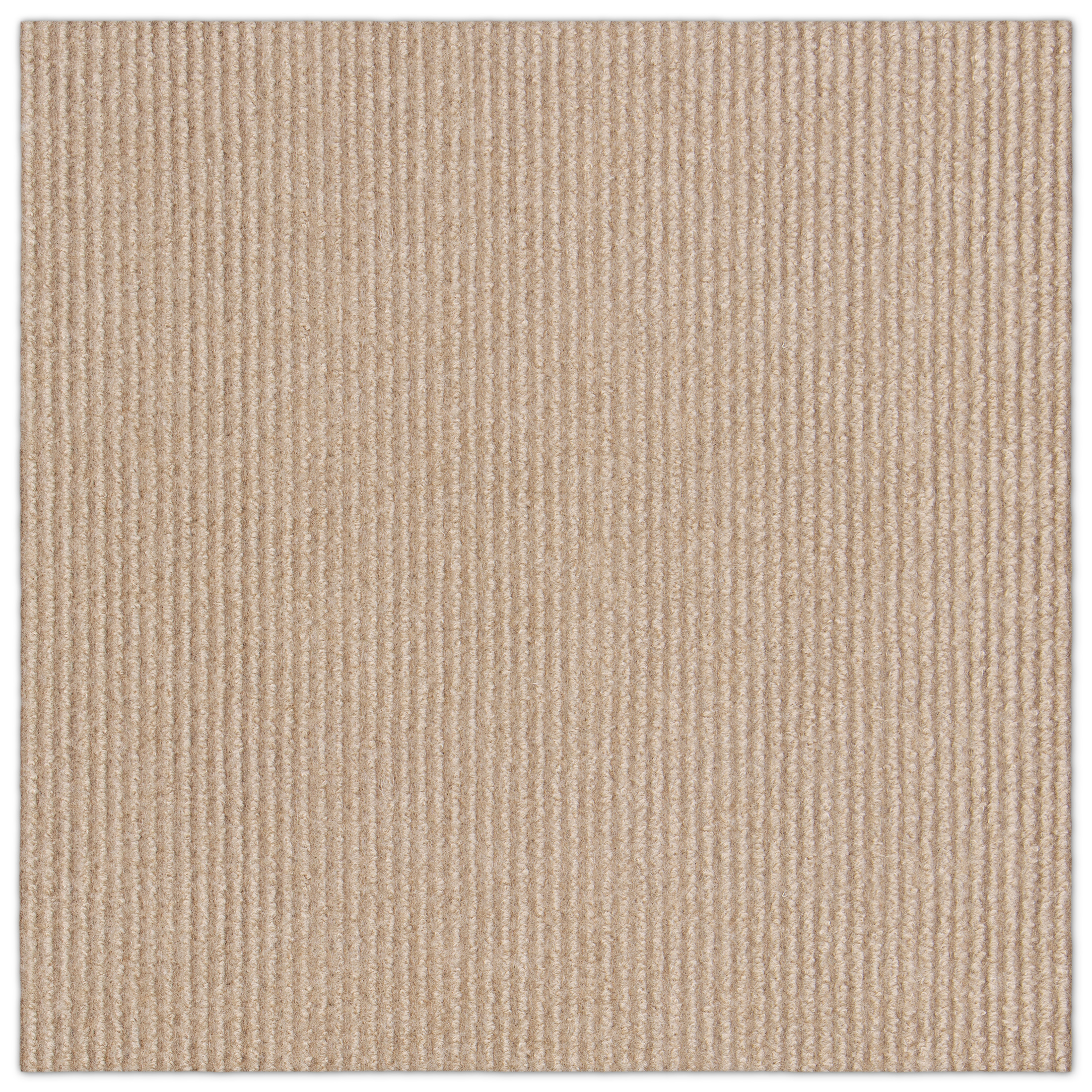 EAZY Floor French Broad Beige Peel-and-Stick Polyester Carpet Tiles for Versatile Areas 22.5 sq ft 10 Tiles Per Box