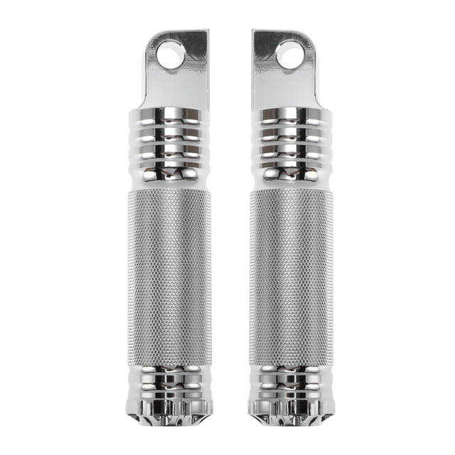 Estribos de motocicleta Unique Bargains para Harley Sportster XL883, pedal delantero, pedal trasero, reposapiés, pedal de pie, aleación de aluminio, color electrochapado, 1 par