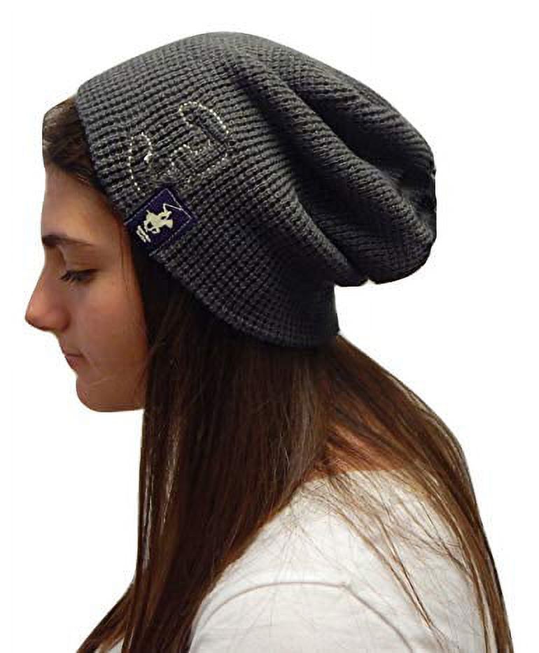 Beverly Hills Polo Club Beanie Hats, Unisex Knit Caps, Beanie Hat Skull Cap for Adult Men and Women (Cuffed 2Tone Grey) - image 2 of 2