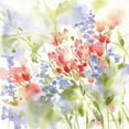 thumbnail image 2 of Pete, Katrina 26x26 White Modern Wood Framed Museum Art Print Titled - Spring Meadow II, 2 of 4