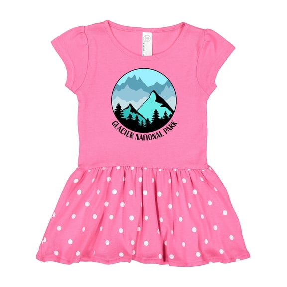 Inktastic Glacier National Park Montana Mountains Gift Baby Girl Dress