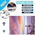 thumbnail image 2 of Puzzle HUOGUO, 1000 piezas, decoración de madera, pintura famosa, 2 of 5