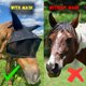 thumbnail image 2 of Máscara Antimoscas Solar Vizor para Caballos Talla Pony Protección UV, 2 of 9