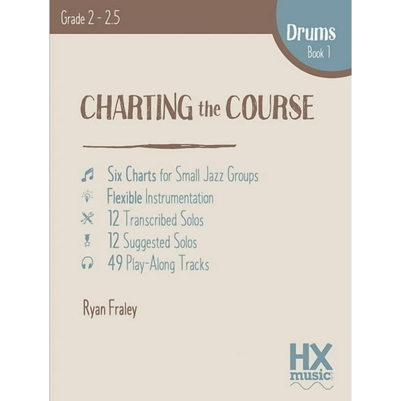 Hxmusic Charting the Course, Drum Set Book 1, (Paperback)