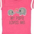 thumbnail image 4 of Inktastic My Papa Loves Me Grandchild Boys or Girls Baby Bodysuit, 4 of 5