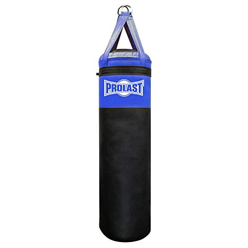 blue punching bag