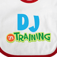 thumbnail image 4 of Inktastic DJ in Training Boys or Girls Baby Bib, 4 of 4