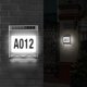 thumbnail image 3 of Shao Luz De Números De Casa Solar, Números De Casa Iluminados Placa De Señal Números De Dirección para Casas Señal De Dirección con Energía Solar Led Impermeable para Casas Correo, 3 of 5