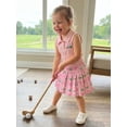 thumbnail image 5 of BemeyourBBs Toddler Baby Girls Summer Clothes Little Baby Girl Golf Outfit Sleeveless Golf Cart Embroidery Vest Tank Tops with Pleated Skirt 2Pcs Set, 5 of 9