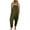 Green, variant on Utoimkio Women's Adjustable Strap Baggy Jumpsuits Bib Overalls for Women Summer Casual Loose Solid Sleeveless Rompers Wide Leg Long Pants with Pockets