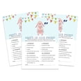 thumbnail image 1 of InkdotpotPack of 50,Boy GirlBabyShower Party Collection,What'sOn Your PhoneBabyShower Party Games, Activities, Decorations,Animals ThemeParty Supplies, 1 of 5