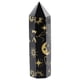 thumbnail image 4 of Pilar de cristal con patrón de sol y luna, torre de cristal de obsidiana natural de 3,54 pulgadas para Reiki, 4 of 6