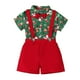 thumbnail image 4 of Conjunto de traje para niños Strade Fareast Limited camisa de manga corta trajes de caballero 110 cm, 4 of 7