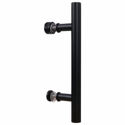 Empuñadura National Hardware Madison V1001 12, color negro mate