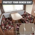 thumbnail image 2 of XYZCANDO RV Dinette Cushion Covers Soft, Compatible with Travel Trailer Camper, RV Booth Seat Covers Fit for Dinette Booth Seats Bench(2-Piece), 2 of 8
