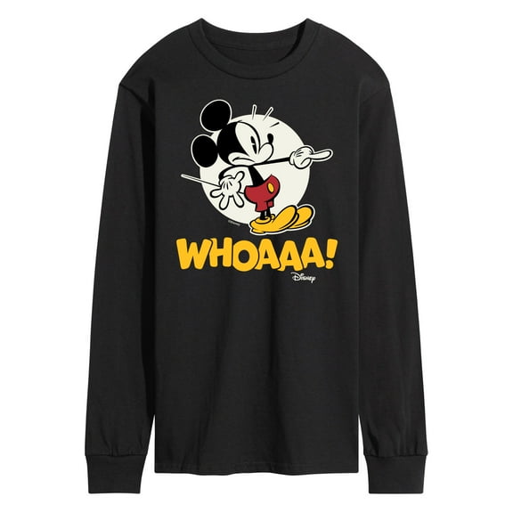 Disney - Mickey Mouse - WHOAAA! - Men's Long Sleeve T-Shirt