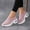 Pink, variant on WILLBEST Wide Sneakers Women Womens Shoes Usa Ofertas Relampago Tenis Mujer Women Shoes Thick Soled Wedge Casual Sneakers Fashionable On Breathable Outdoor Sneakers