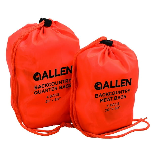 Backcountry Quarter Bags 28Inch X 50Inch, 4 Pack