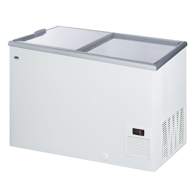 Summit NOVA35 43" Mobile Ice Cream Freezer w/ 2 Baskets - White, 115v