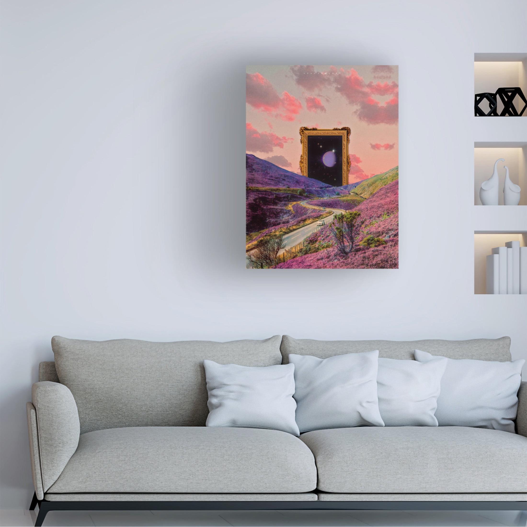Trademark Fine Art spacerocket art 357 Canvas Wall Art