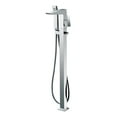 thumbnail image 1 of ALFI Brand AB2475-PC Polished Chrome Single Hole Floor Mounted Tub Filler, 1 of 1