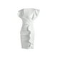 thumbnail image 5 of VISgogo Vestido de manga corta ajustado para mujer, de una pieza con escote en V profundo de color sólido en 10 colores, S / M / L / XL VISgogo moda, 5 of 9