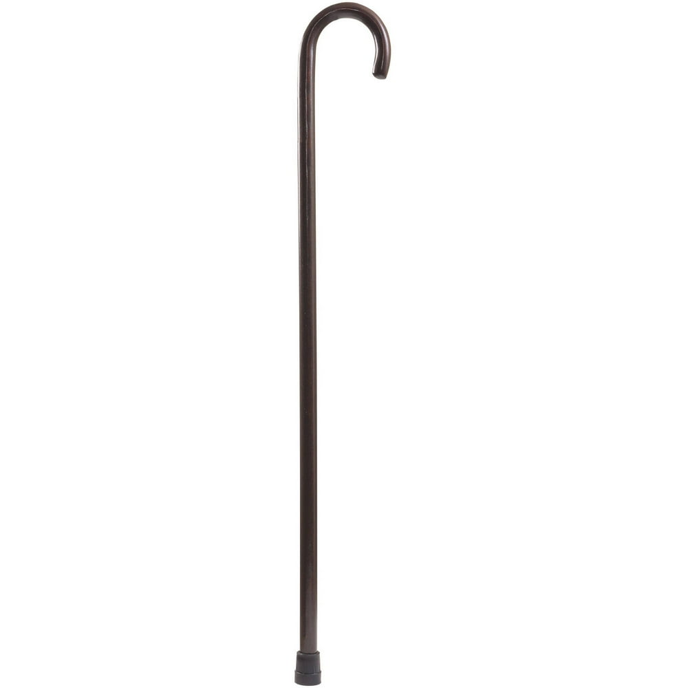 DMI Deluxe Walking Wooden Cane for Men, Walking Stick, Walnut Walmart