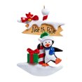 thumbnail image 5 of Personalized Penguin Ornaments 2024 - North Pole Penguin Christmas Tree Ornament, Animal Lover Gifts, 5 of 10
