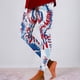 thumbnail image 1 of WILLBEST Leggings de Yoga Con Estampado Tie-Dye Del Día de La Independencia Para Mujer, Pantalones de Entrenamiento de Levantamiento, Cintura Alta, Elásticos, Cómodos, Ropa Deportiva Chica, 1 of 5