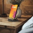 thumbnail image 5 of Faux Antler Cell Phone Stand – Deer Antler Resin Holder for Smartphones – Rustic Phone Stand for Desk, Bedside, or Kitchen – Perfect Lodge, Cabin, or Country Décor Gift for Hunters and Nature Lovers, 5 of 11