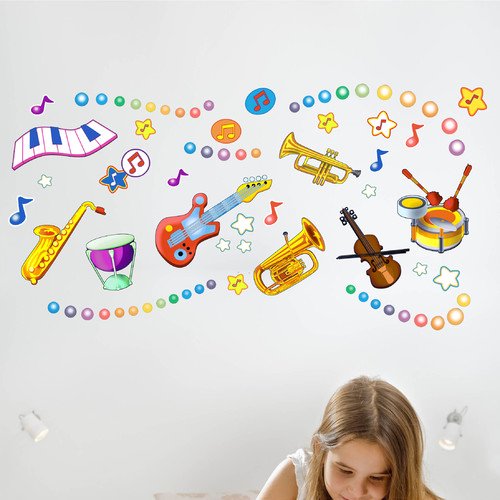 Wallhogs Music Mutli-Pack Wall Decal