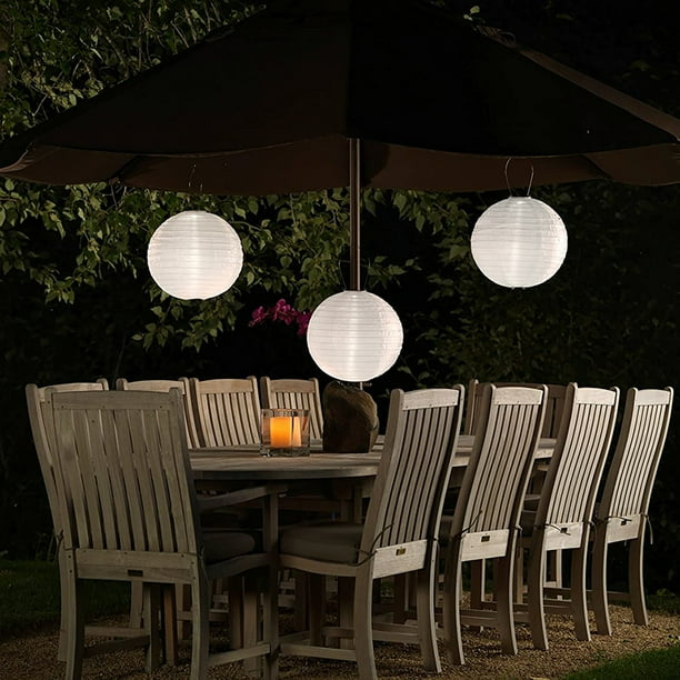Linternas de papel chinas al aire libre boda cumpleaños DIY lámpara luz decorativa Shell
