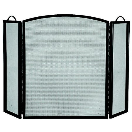 

Simple Spaces Simple Spaces CPO90505BK3L 3 Panel Fireplace Screen Black