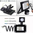 thumbnail image 4 of Projecteur LED Extérieur 20W Capteur de Mouvement 6500K Projecteur LED Extérieur, IP66, 4 of 5