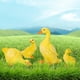 thumbnail image 2 of 4 figuras de pato de hadas para jardín, para estanque, exterior e interior. 4 piezas amarillo, 2 of 6